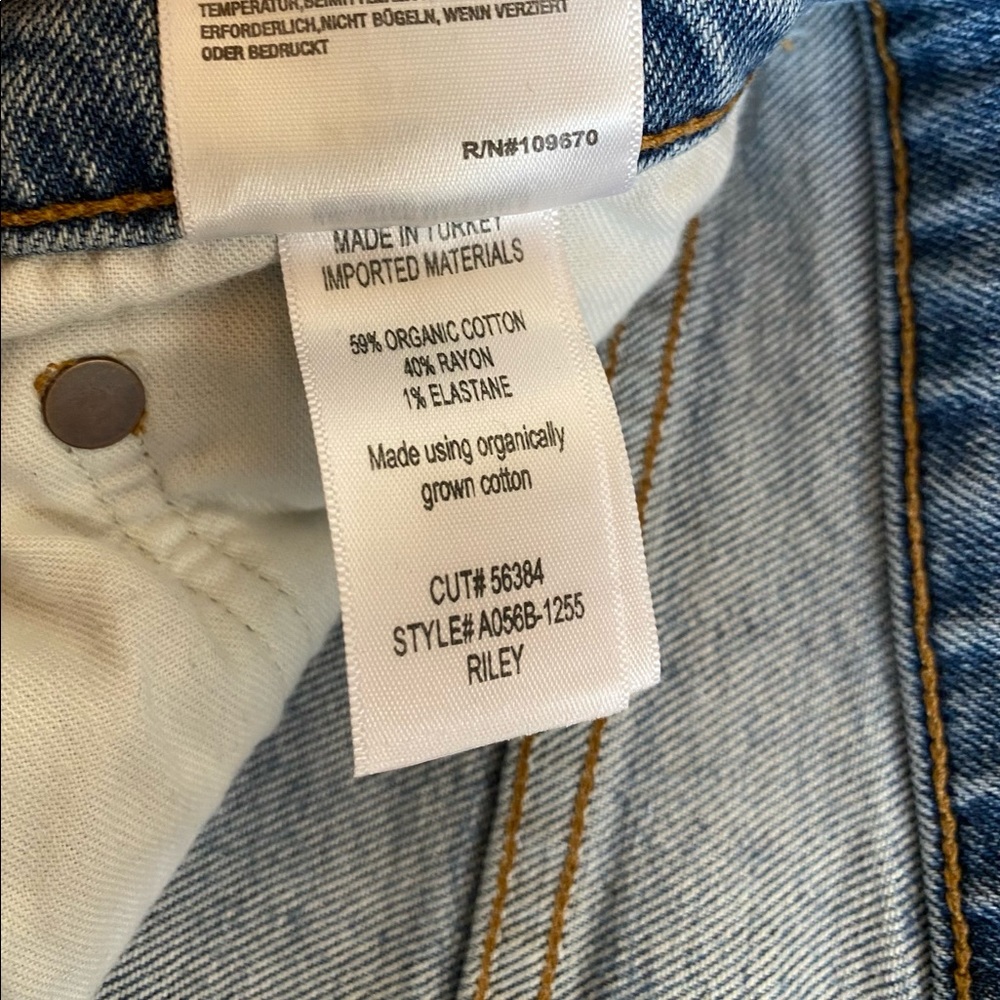 Agolde Riley High Rise Straight Crop size 27 - Picture 12 of 12